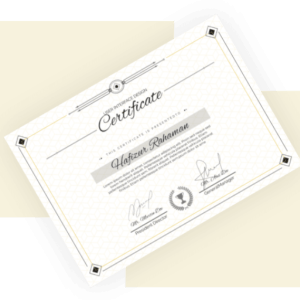 Get Your Official Certificate